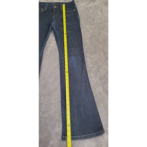 Joes Sz 25 Womens Boot Cut Jeans Blue Stretch Dark Wash Honey Fit Denim Ca17-56 - Picture 2 of 9